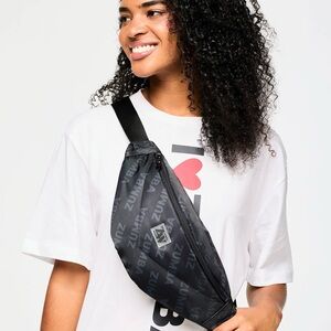 Zumba Fitness Black Belt Bag Unisex NWT